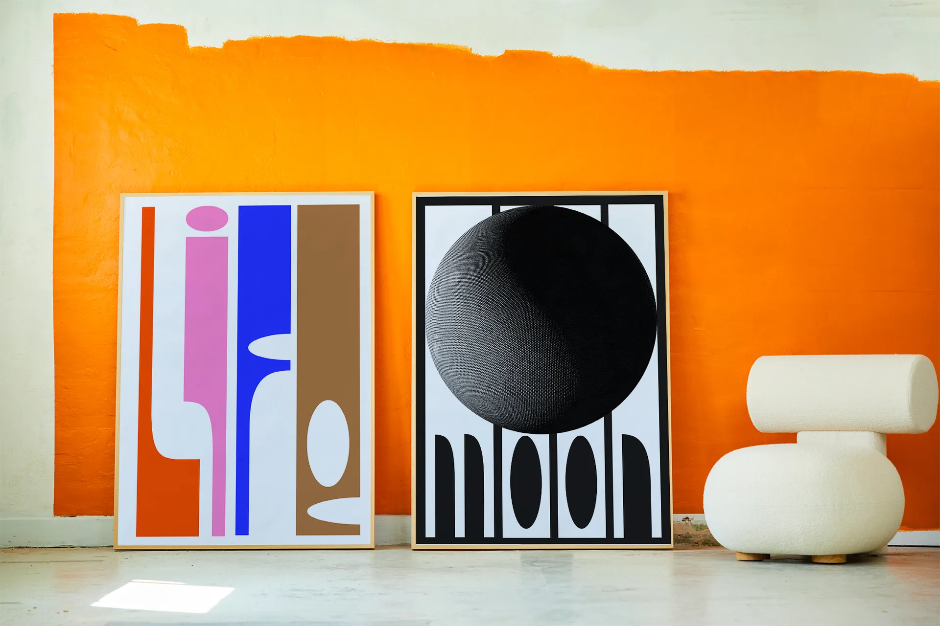 Moon Poster, 30 x 40cm Paper Collective