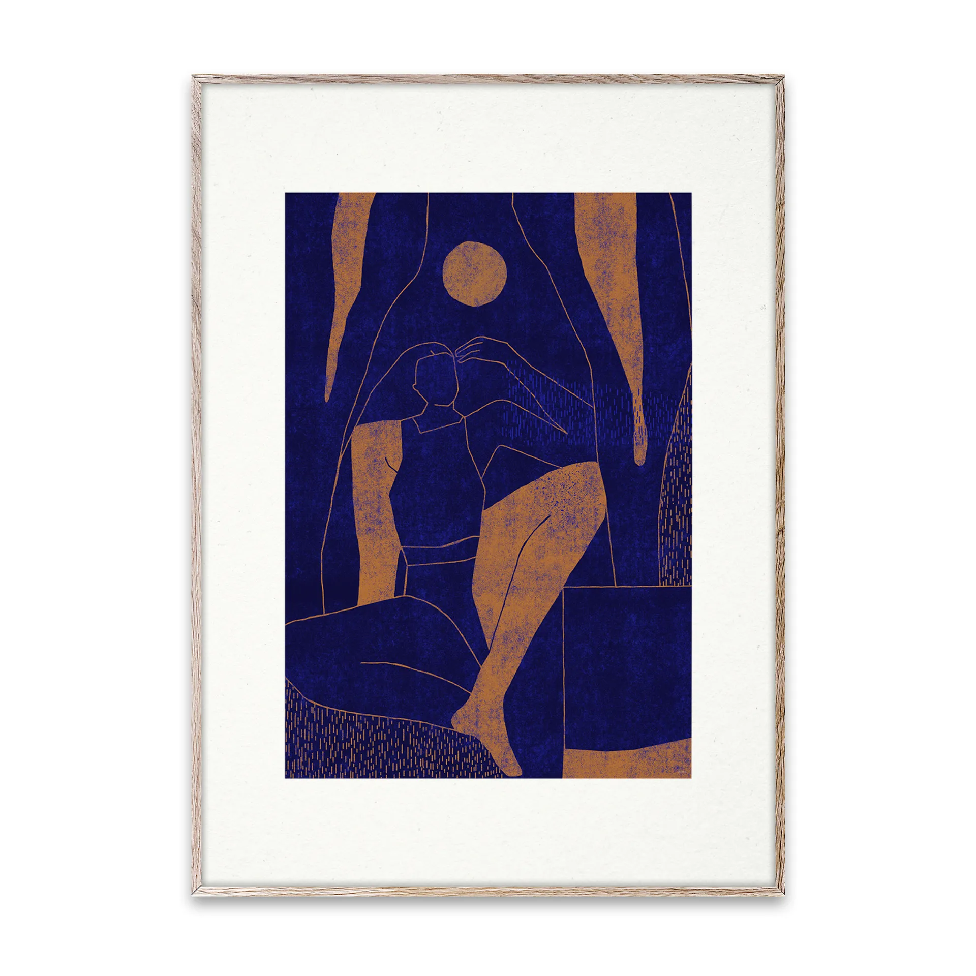 Mujer y Calor 01 Poster, 30 x 40cm Paper Collective