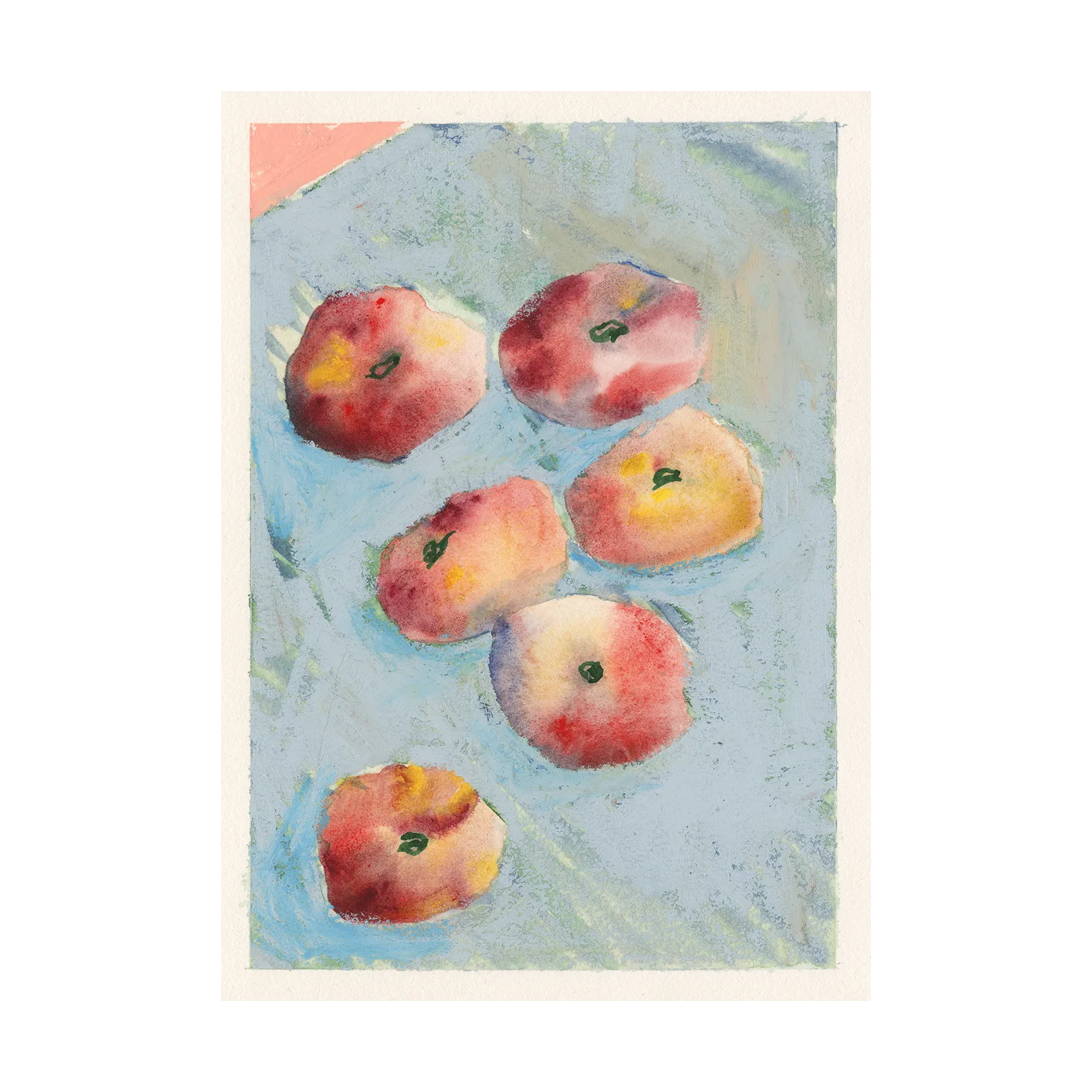 Peaches Poster, 30 x 40cm Paper Collective
