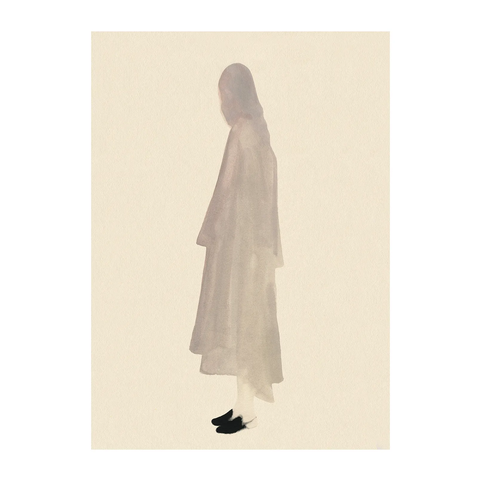 The Black Loafers Poster, 30 x 40cm Paper Collective