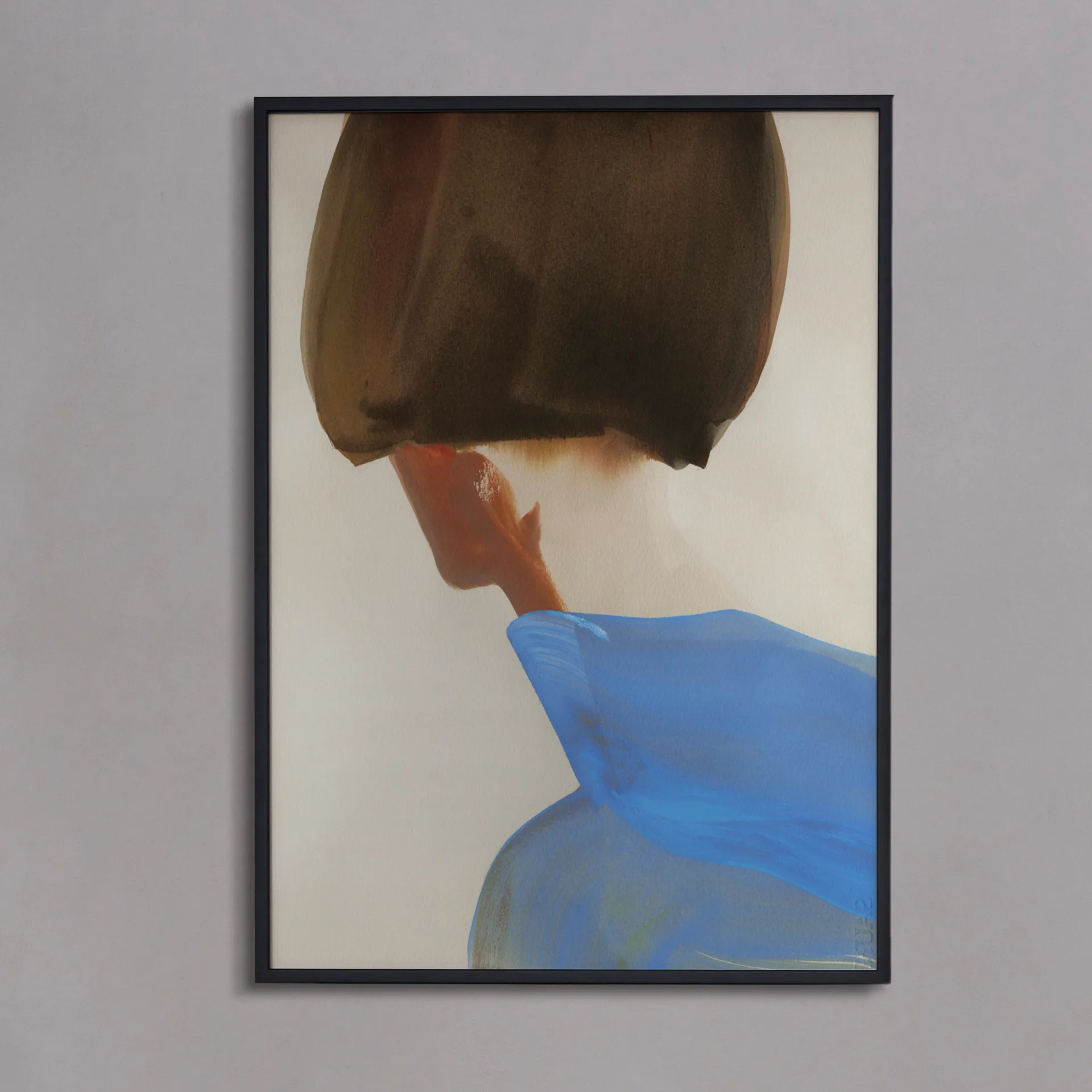 The Blue Cape Poster, 50 x 70cm Paper Collective