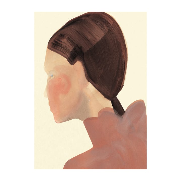 The Ponytail Poster, 50 x 70cm Paper Collective