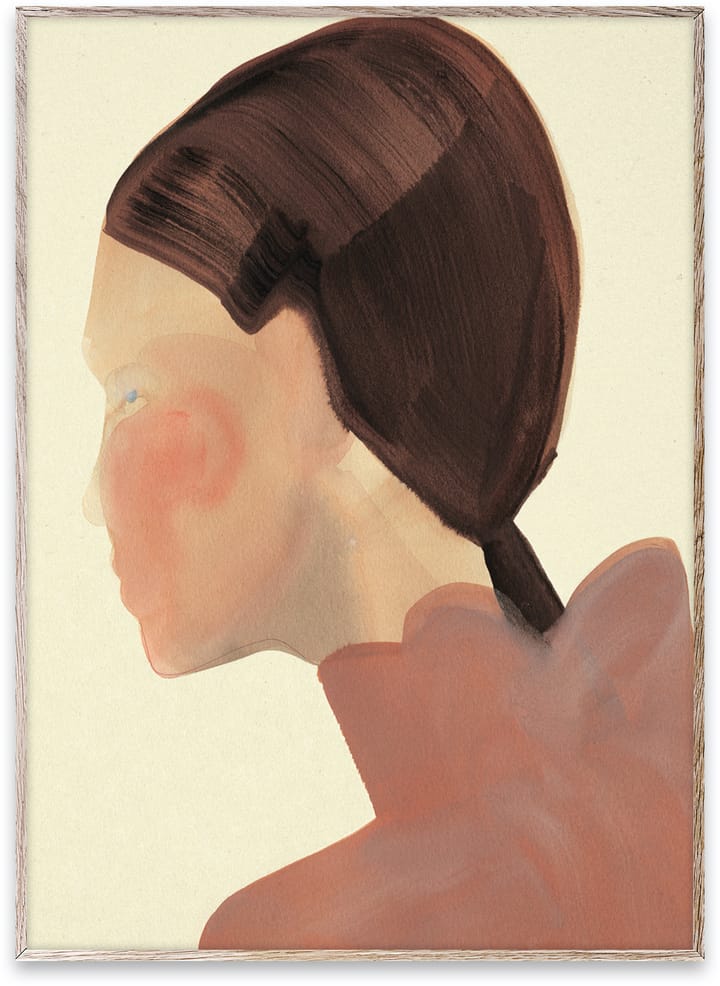 The Ponytail Poster, 50 x 70cm Paper Collective