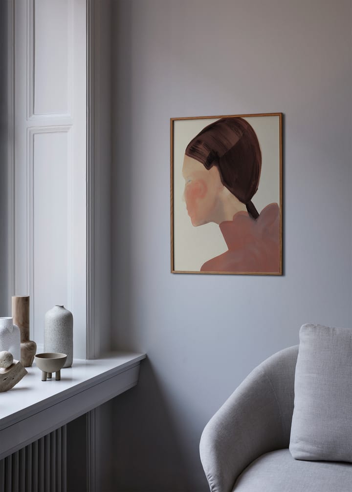 The Ponytail Poster, 50 x 70cm Paper Collective