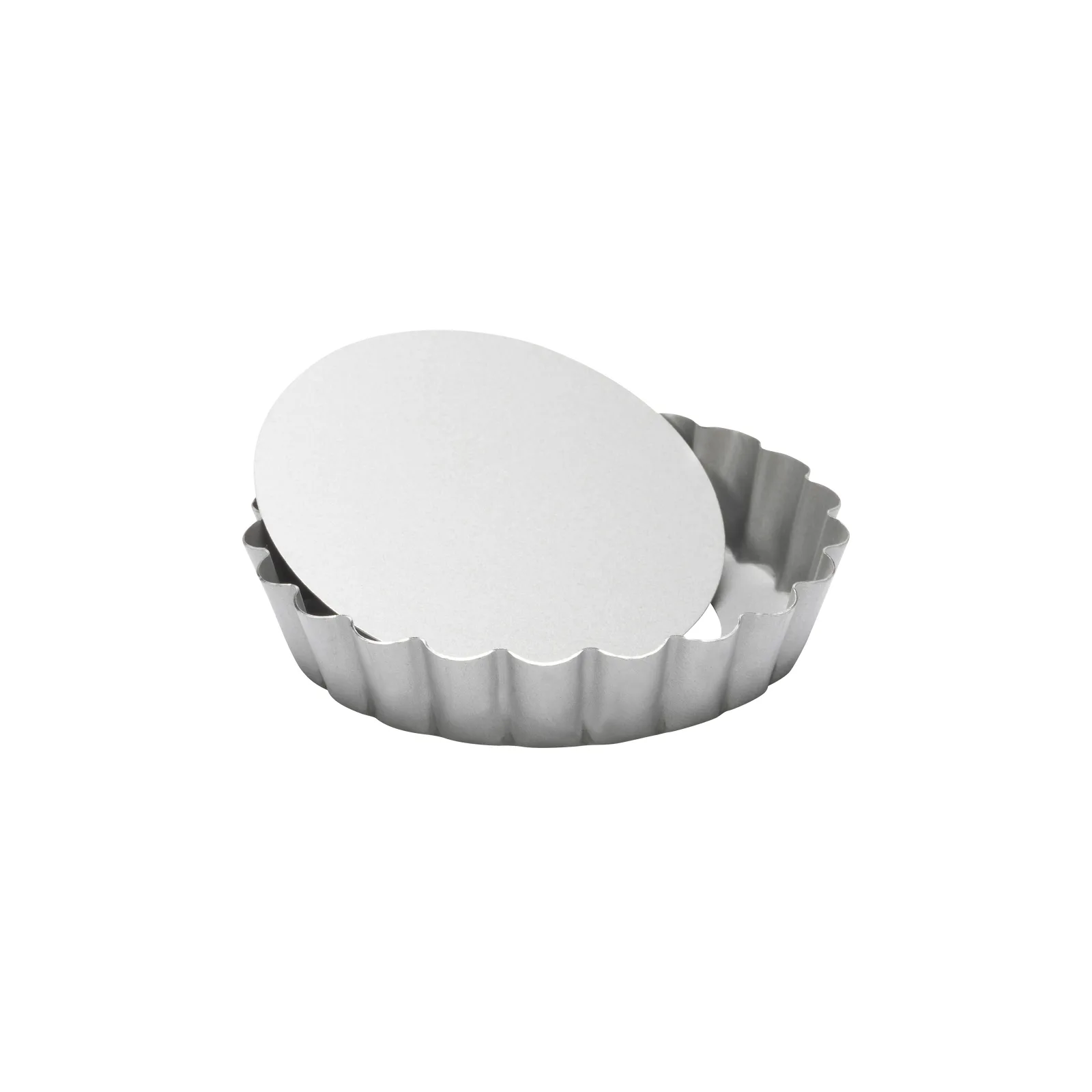 Silvertop Kuchenform 10 cm, Silber Patisse