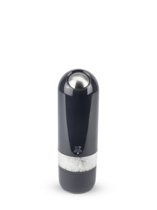 Alaska Quartz Salzmühle elektrisch 17 cm - Granitgrau - Peugeot