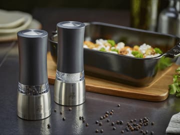 Daman Z DUO Elektrische Salz- und Pfeffermühle 2er Set - Black - Peugeot