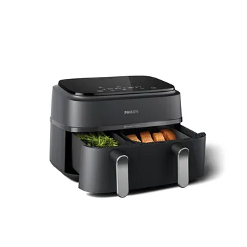 3000 series Air fryer doppelt NA352/00 9 l - Black - Philips