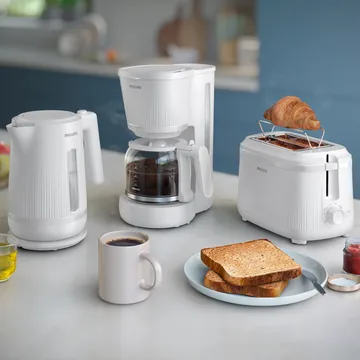 3000 series Kaffeemaschine HD7411/00 1,25 l - White - Philips