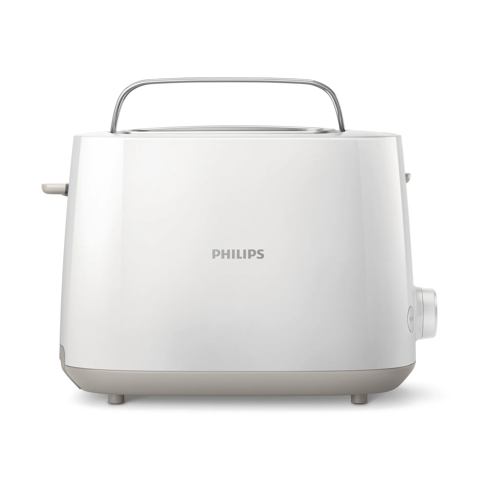 Daily Toaster 2 Schlitz HD2581/00, White Philips