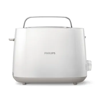 Daily Toaster 2 Schlitz HD2581/00 - White - Philips