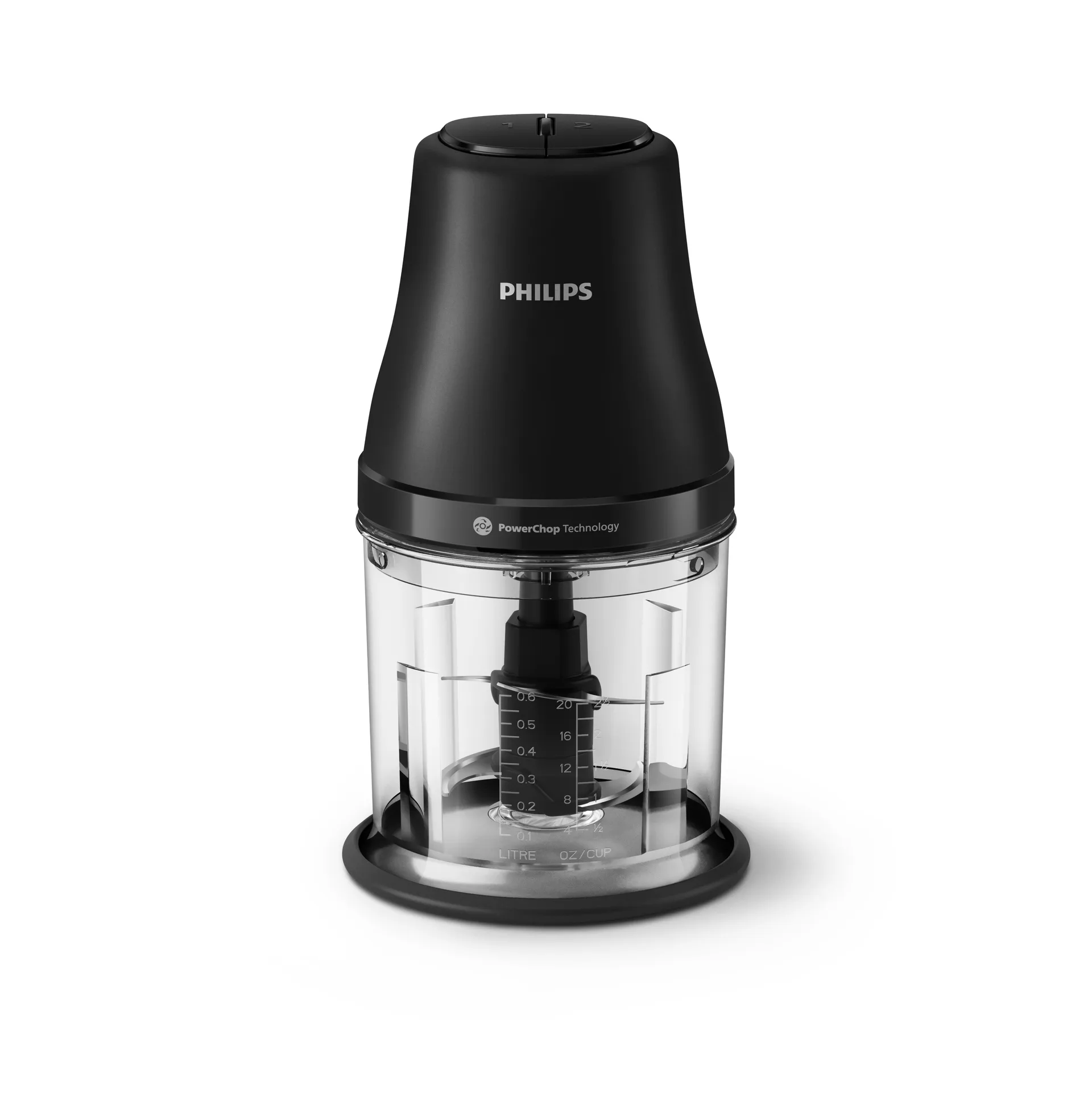 Philips Zerkleinerer HR1501/00 1 l, Black Philips