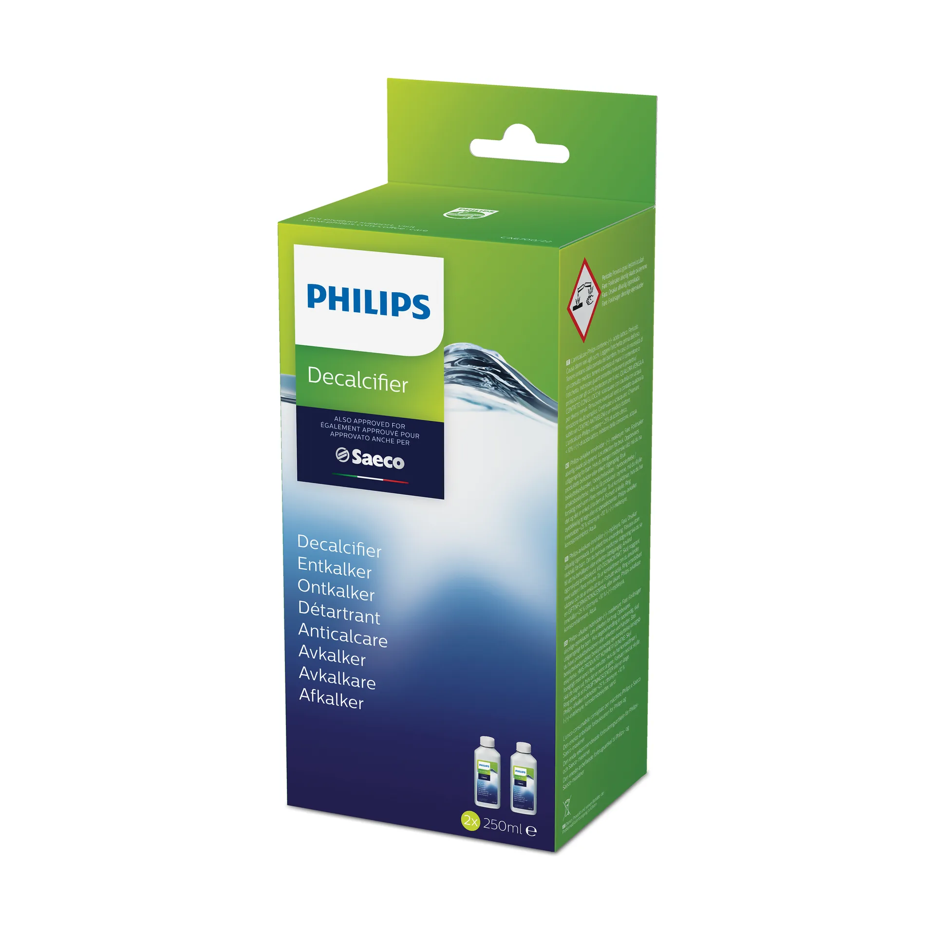 Saeco Entkalkungsmittel CA6700/22 250 ml, 2er Pack Philips