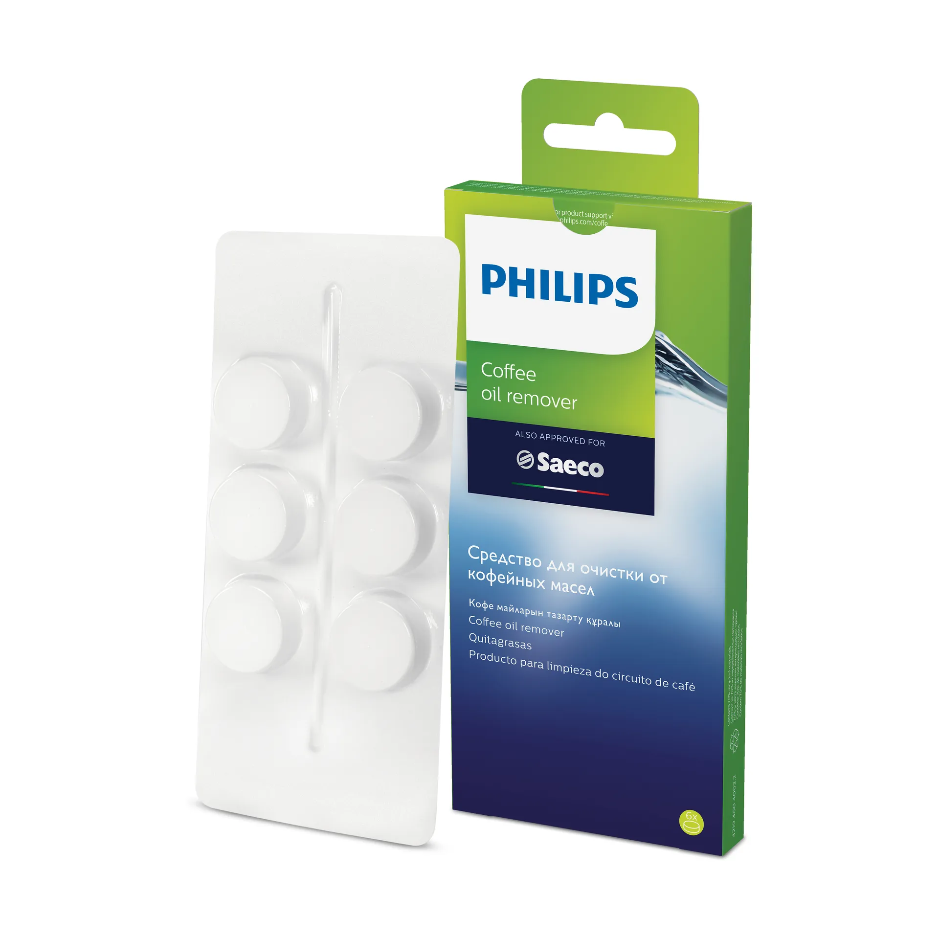 Saeco Reinigungstabletten CA6704/10, 6er Pack Philips