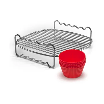 Viva Air fryer Grillgitter Muffinformen HD9904/01 - 8-teilig - Philips