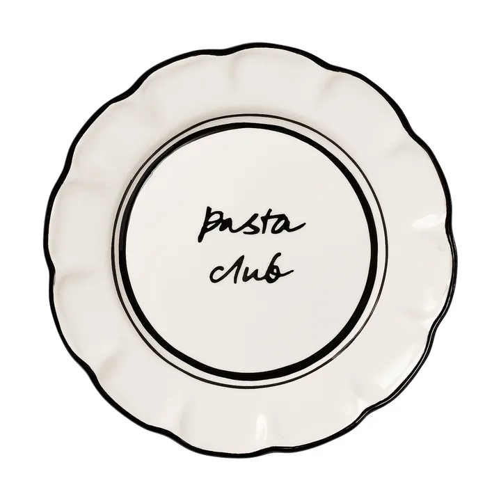 Bistro Salatteller - Black, 21,5 cm - Pick a Poppy