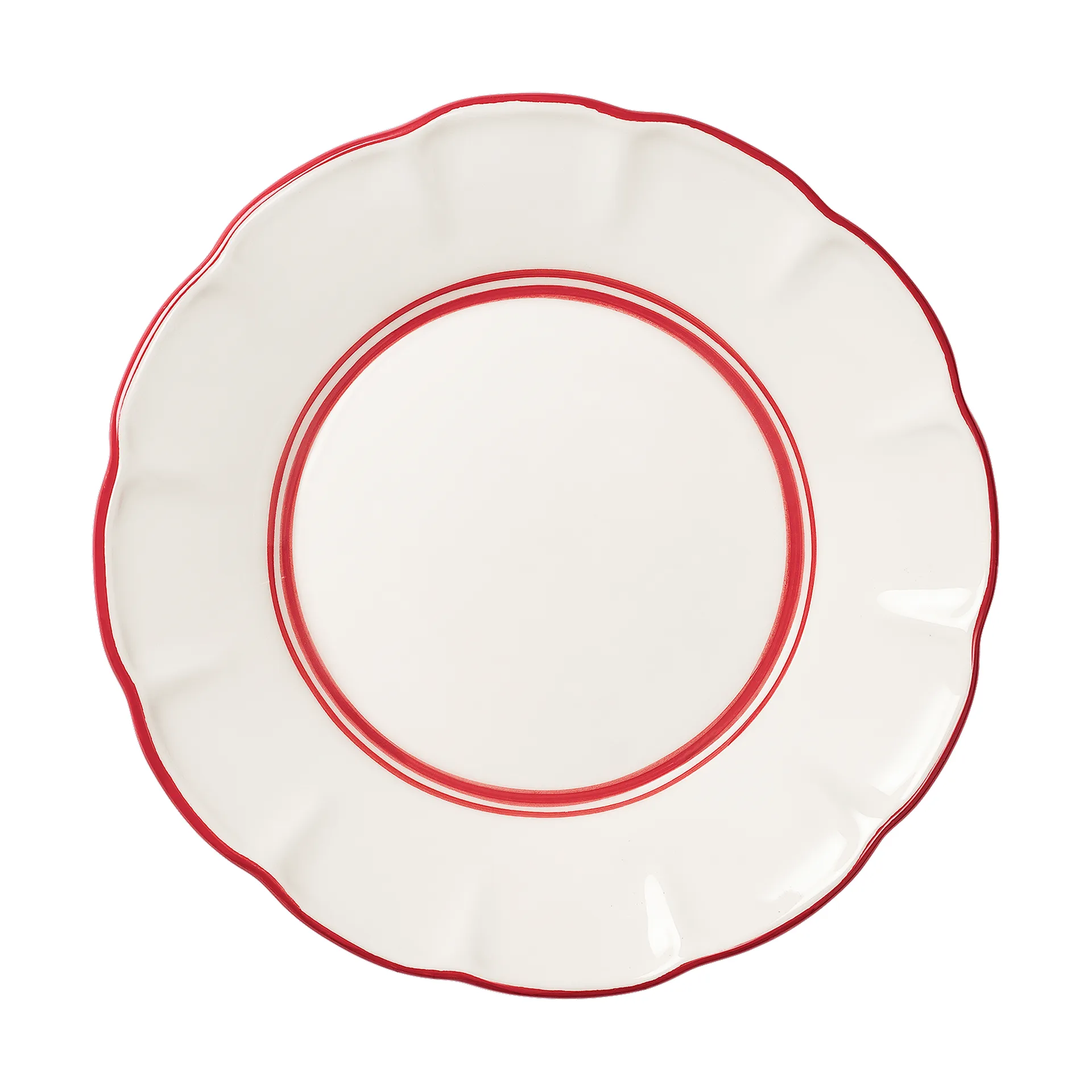 Bistro Teller, Rot, 28 cm Pick a Poppy