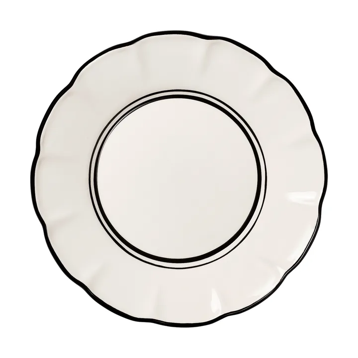 Bistro Teller - Schwarz, 28 cm - Pick a Poppy