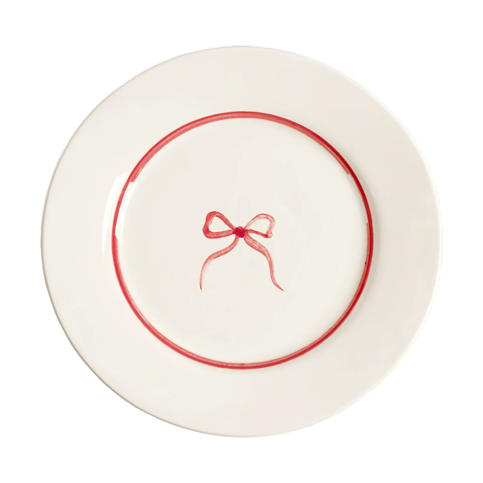 Bow Salatteller, Dunkelrosa, 22 cm Pick a Poppy