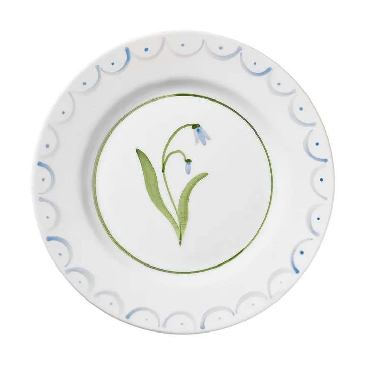 Cottage Flower Salatteller - Hellblau, 22 cm - Pick a Poppy
