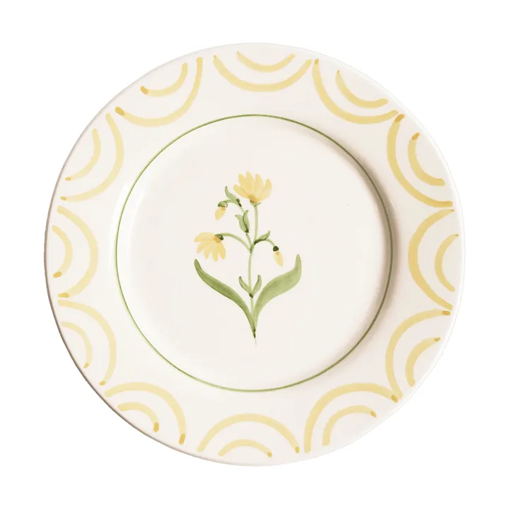 Cottage Flower Teller - Gelb, 28 cm - Pick a Poppy