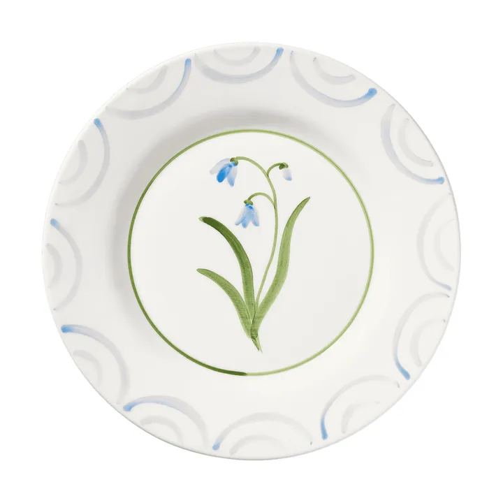 Cottage Flower Teller - Hellblau, 28 cm - Pick a Poppy