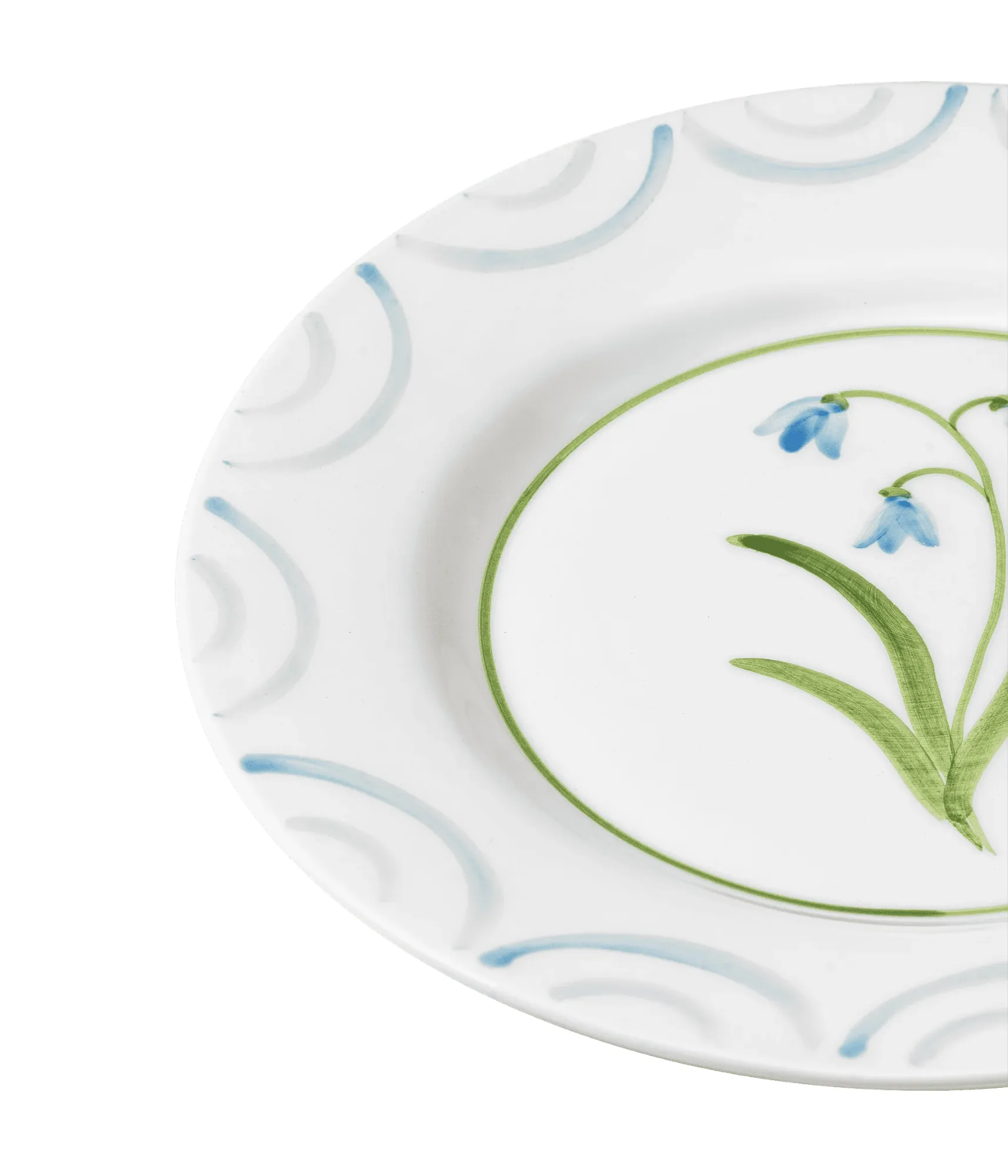 Cottage Flower Teller, Hellblau, 28 cm Pick a Poppy