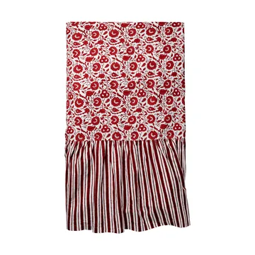 Damson Tischdecke - Burgunderrot, 350x150 cm - Pick a Poppy