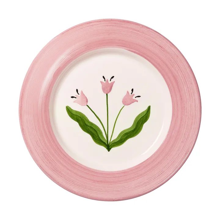 Madelen Möllard Tulip Salatteller - Pink, 22 cm - Pick a Poppy