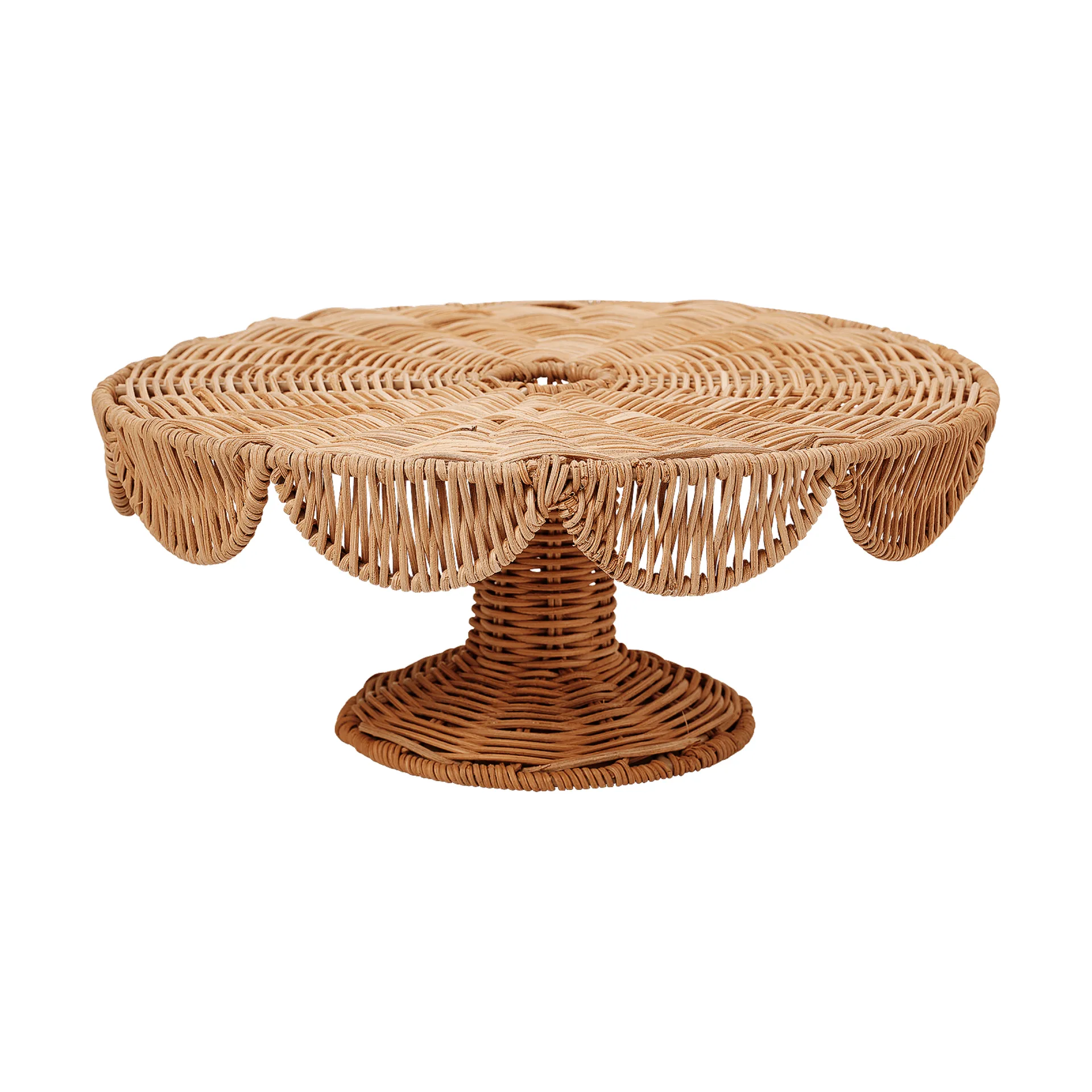 Scallop Cake Servierplatte, Natur, 30x12 cm Pick a Poppy