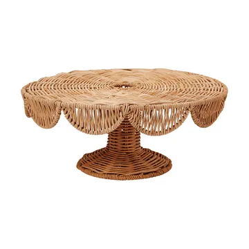 Scallop Cake Servierplatte - Natur, 30x12 cm - Pick a Poppy