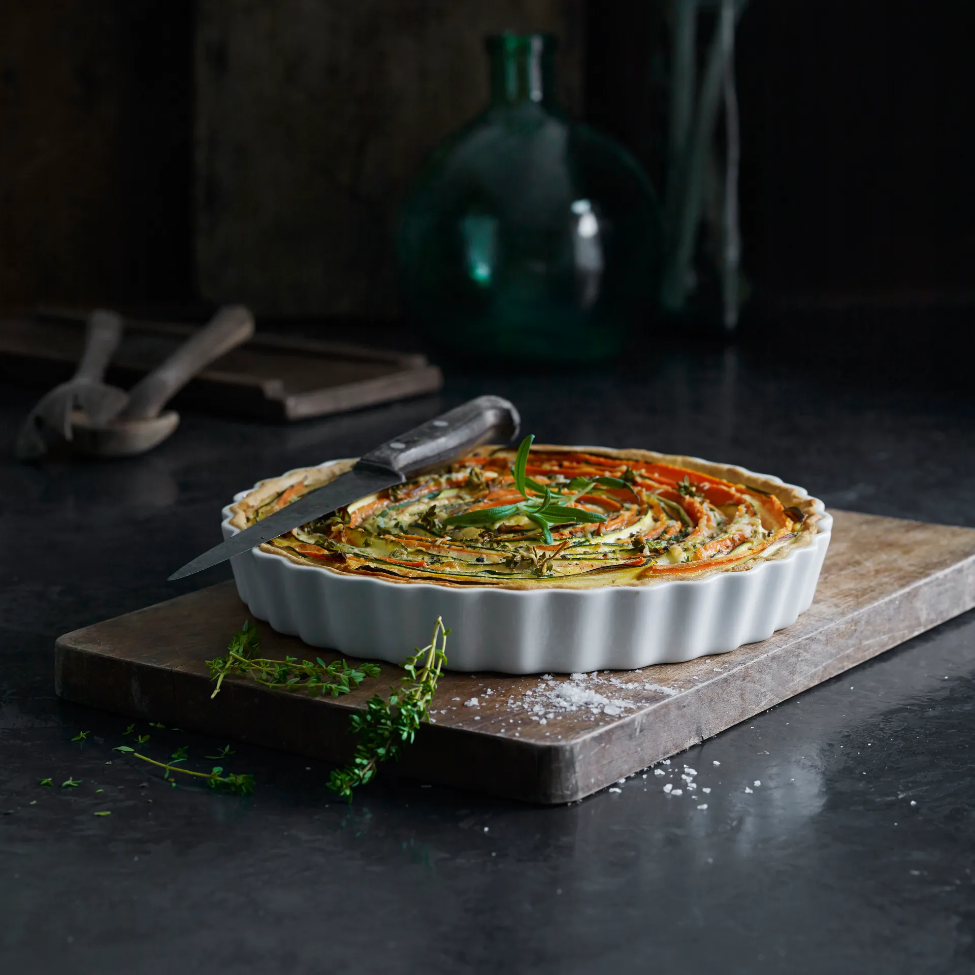 Pillivuyt Quiche-Form rund weiß, Ø 27,5cm Pillivuyt