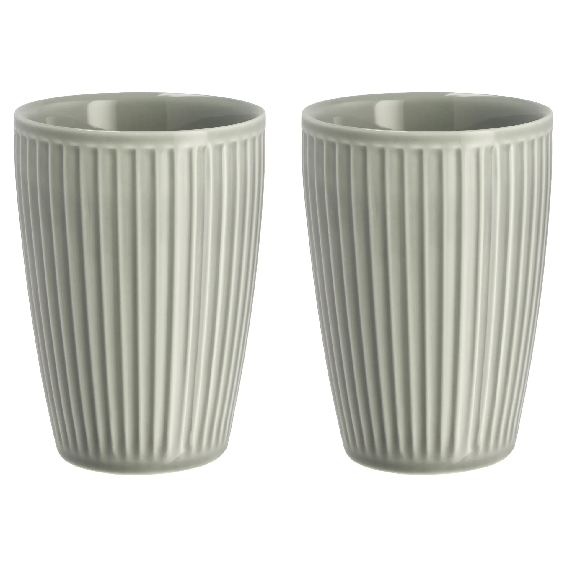 Plissé Thermobecher 25 cl 2er-Pack, Arctic ice Pillivuyt