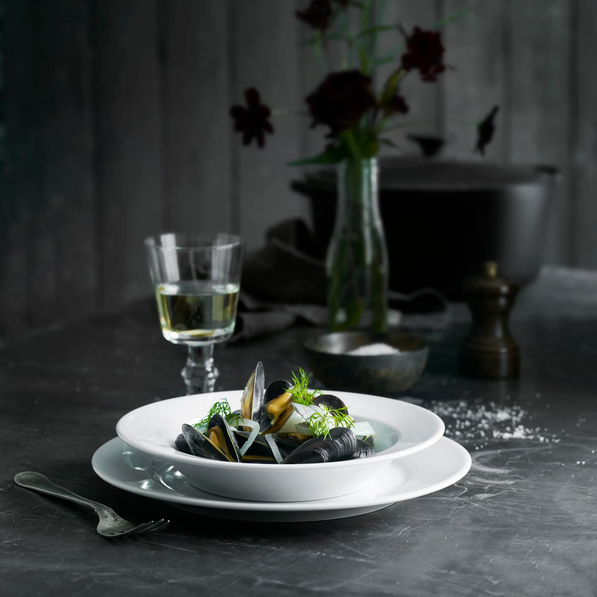 Sancerre Teller tief Ø 22cm, Weiß Pillivuyt