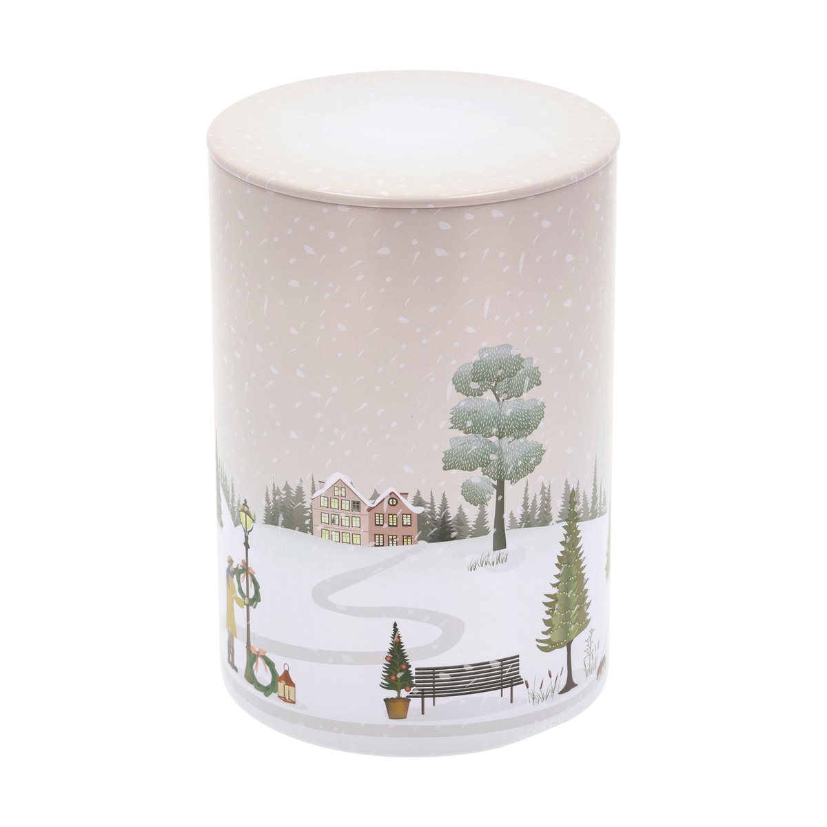 Pillivuyt Winter Keksdose 10x14,5 cm Woodrose