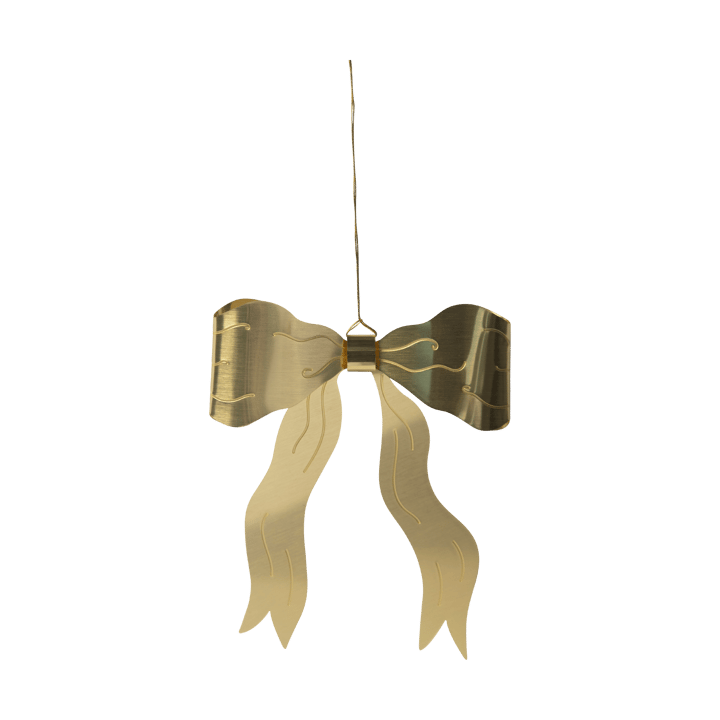 Bow Dekorationsanhänger - Gold - Pluto Design