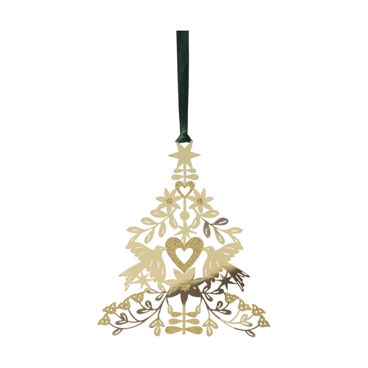 Folk tree Dekorationsanhänger - Gold - Pluto Design