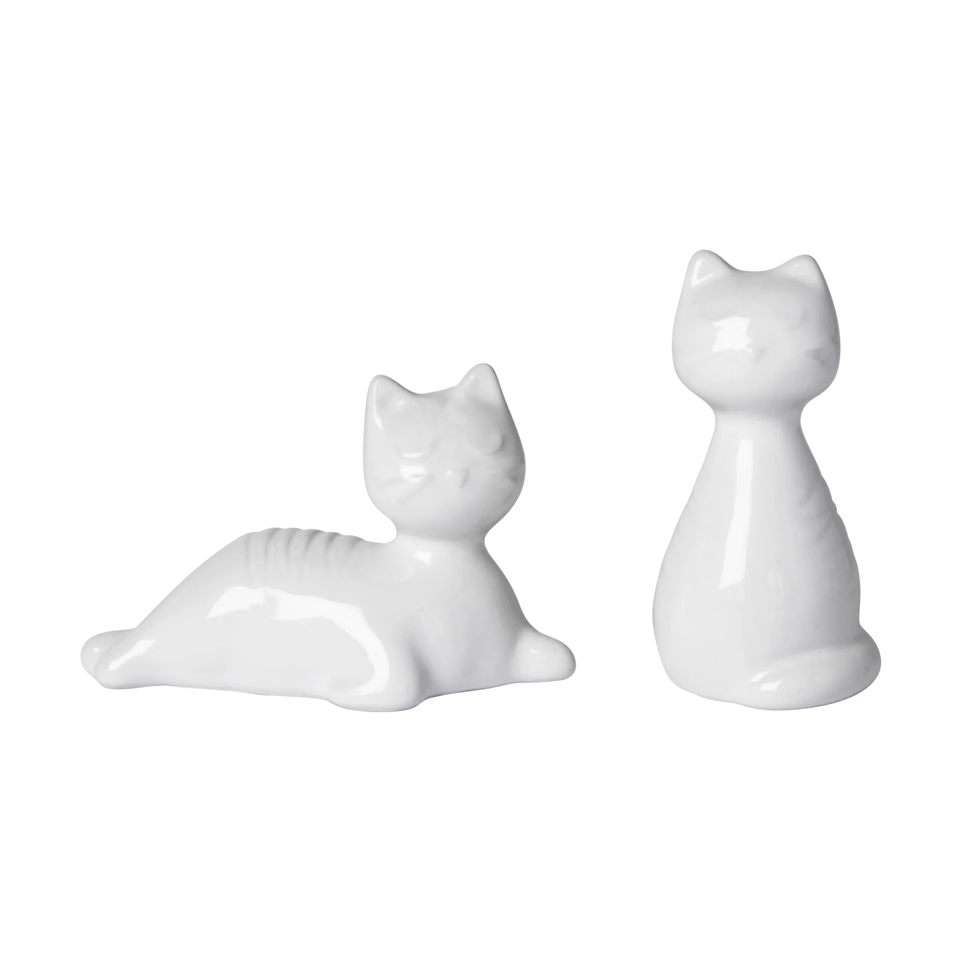 Katze Salz & Pfefferstreuer, Weiß Pluto Design