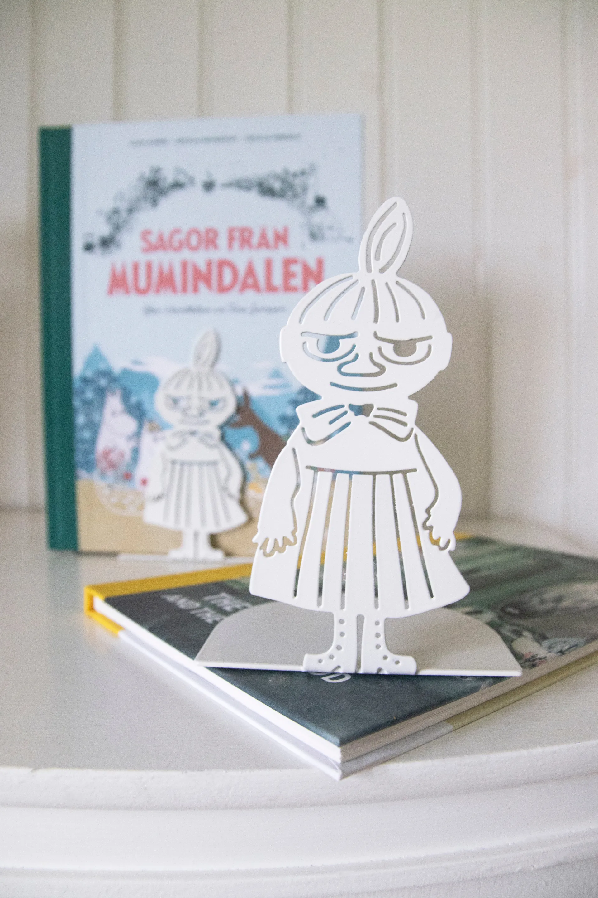 Lilla My Buchstützen 2er-Pack, Weiß Pluto Design