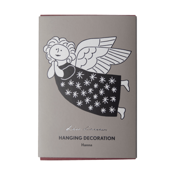 Lisa Larson Hanna Dekorationsanhänger - Silver - Pluto Design