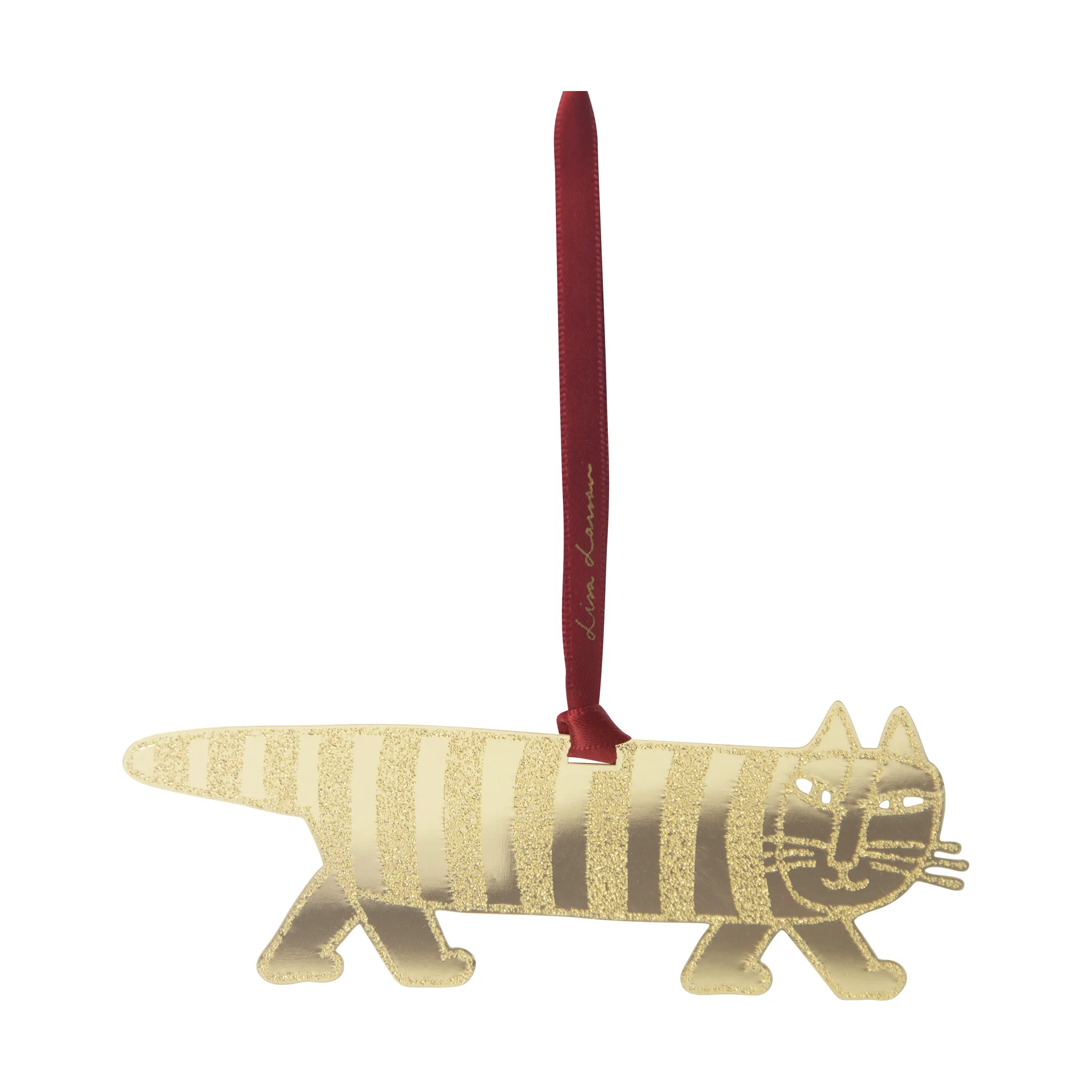 Lisa Larson Mikey Dekorationshänger, Gold Pluto Design