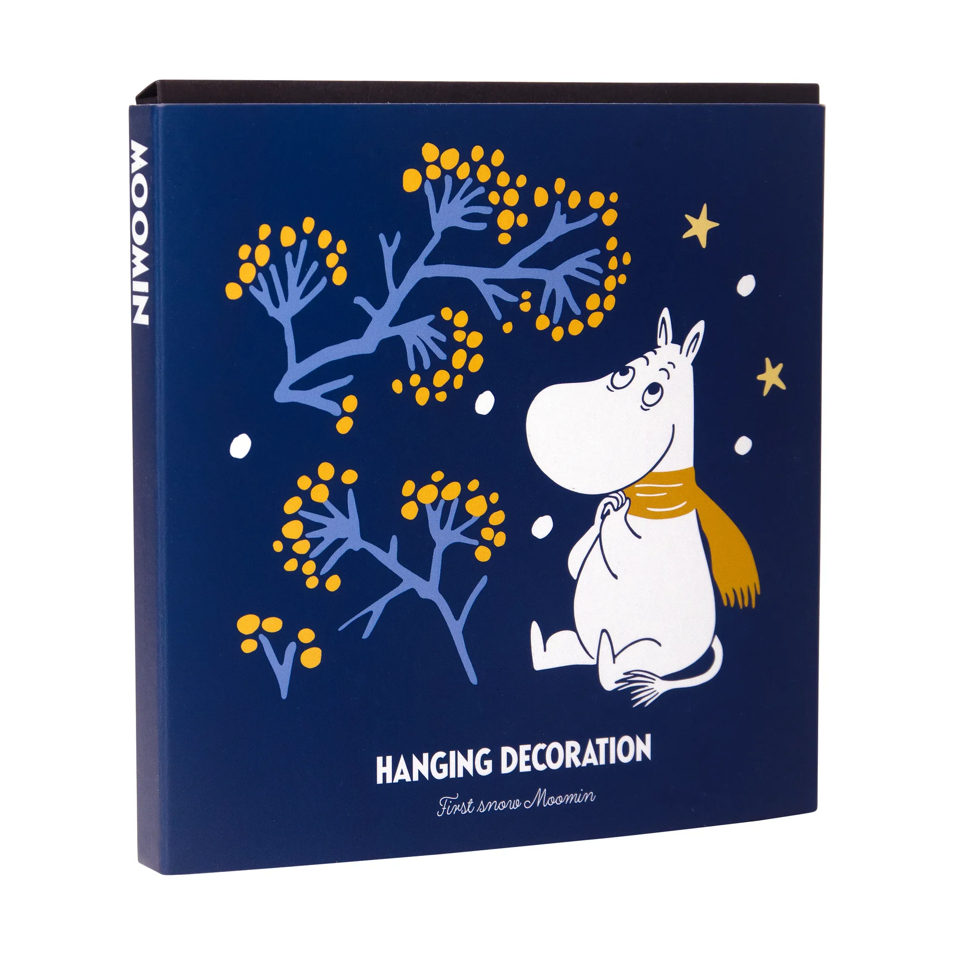 Mumin First Snow Weihnachtsschmuck, Gold Pluto Design