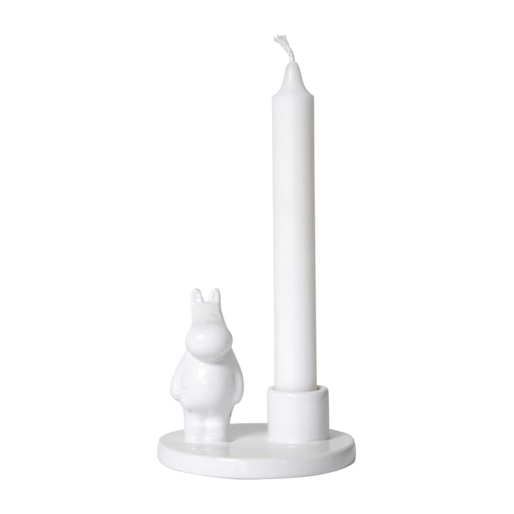 Mumin Kerzenhalter keramik, Weiß Pluto Design