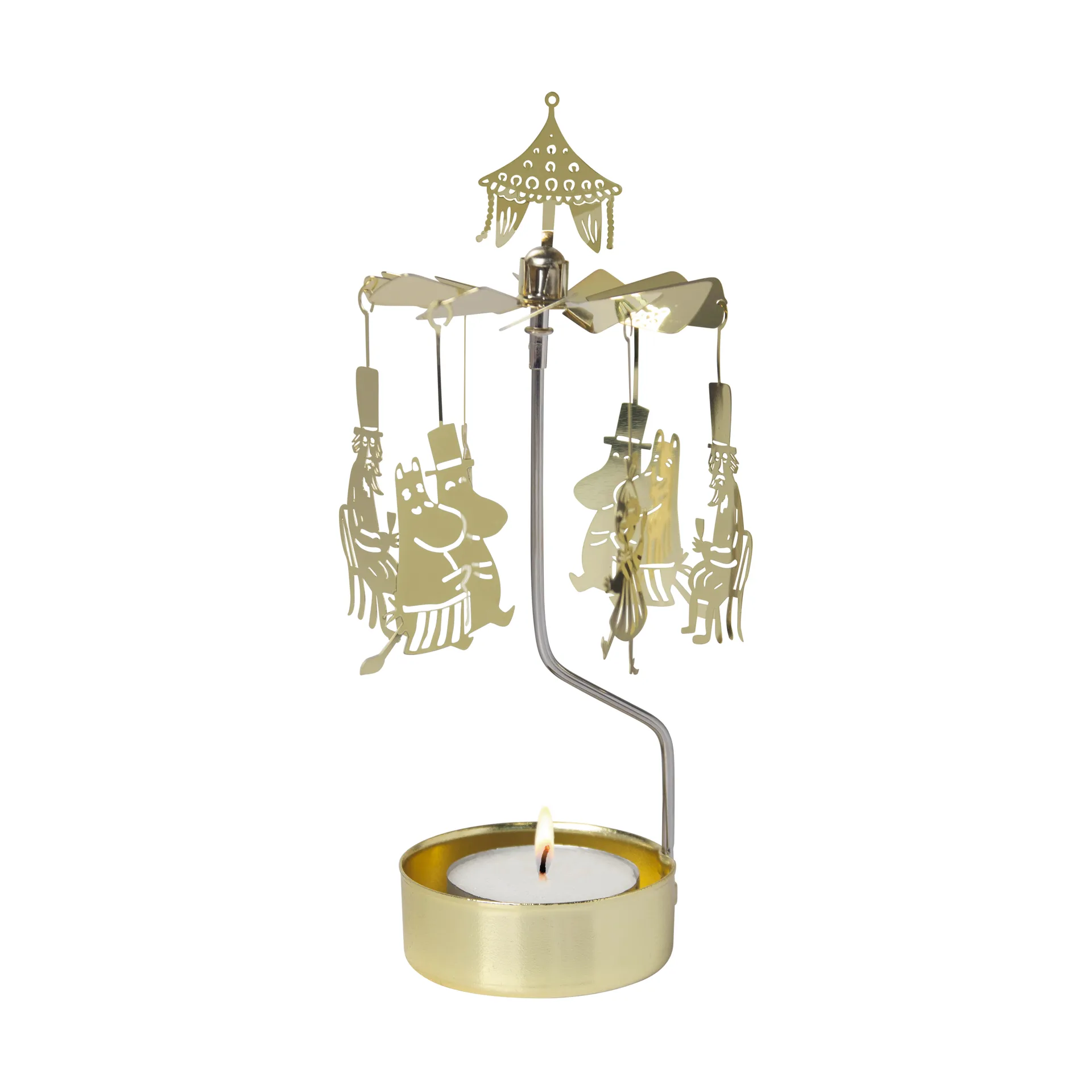 Mumin party Engelspiel, Gold-Metall Pluto Design