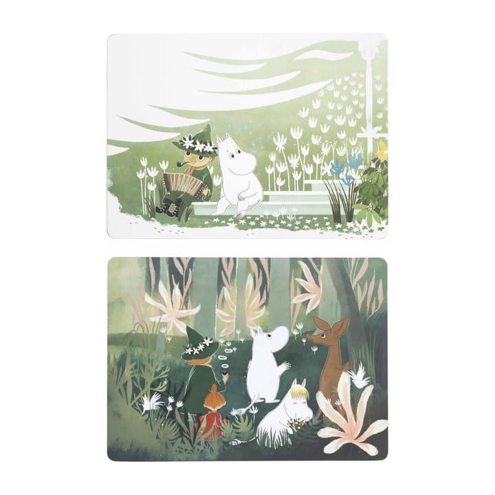 Mumin Tellerunterlage 2er Pack, Multi Pluto Design