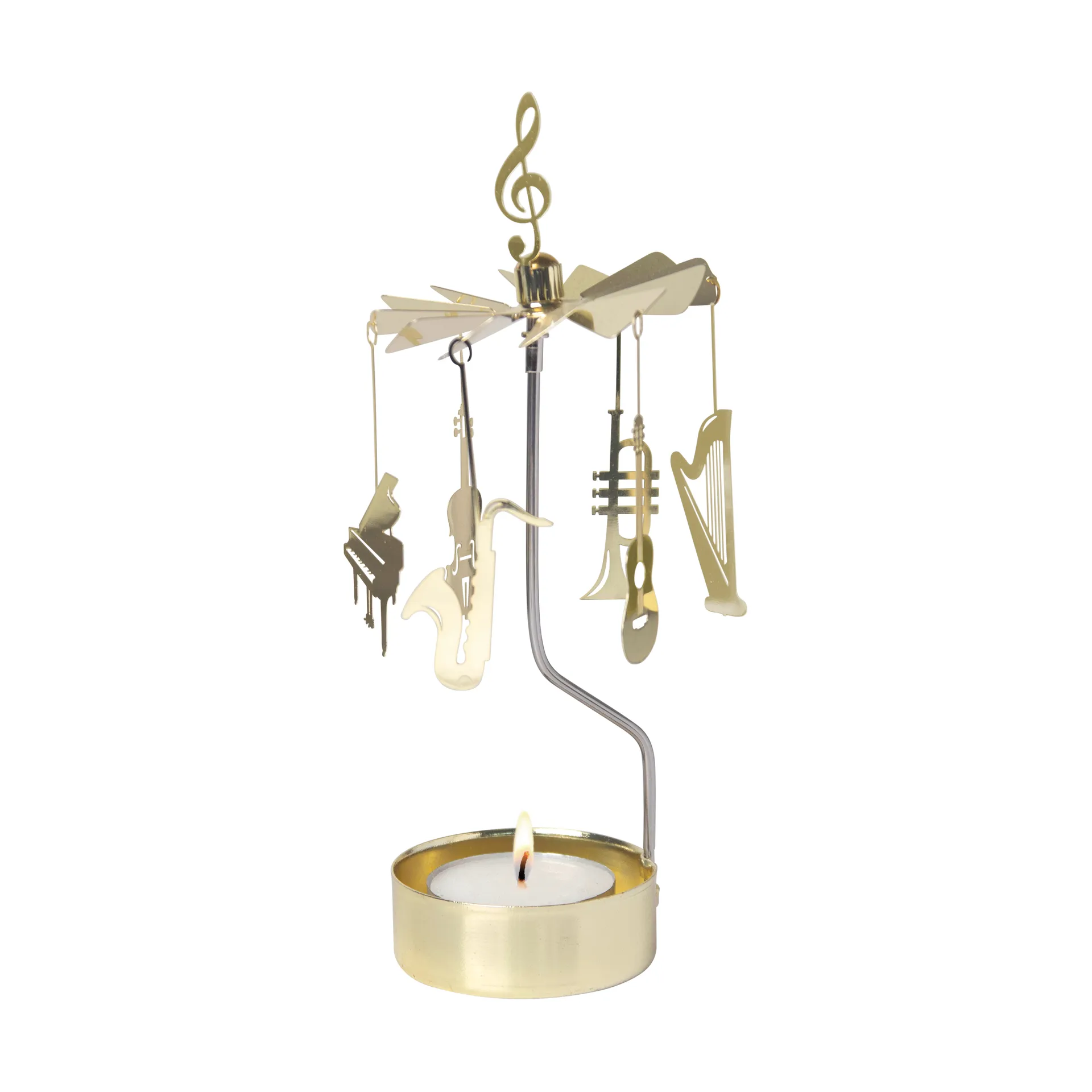 Musik Engelsspiel, Gold-Metall Pluto Design