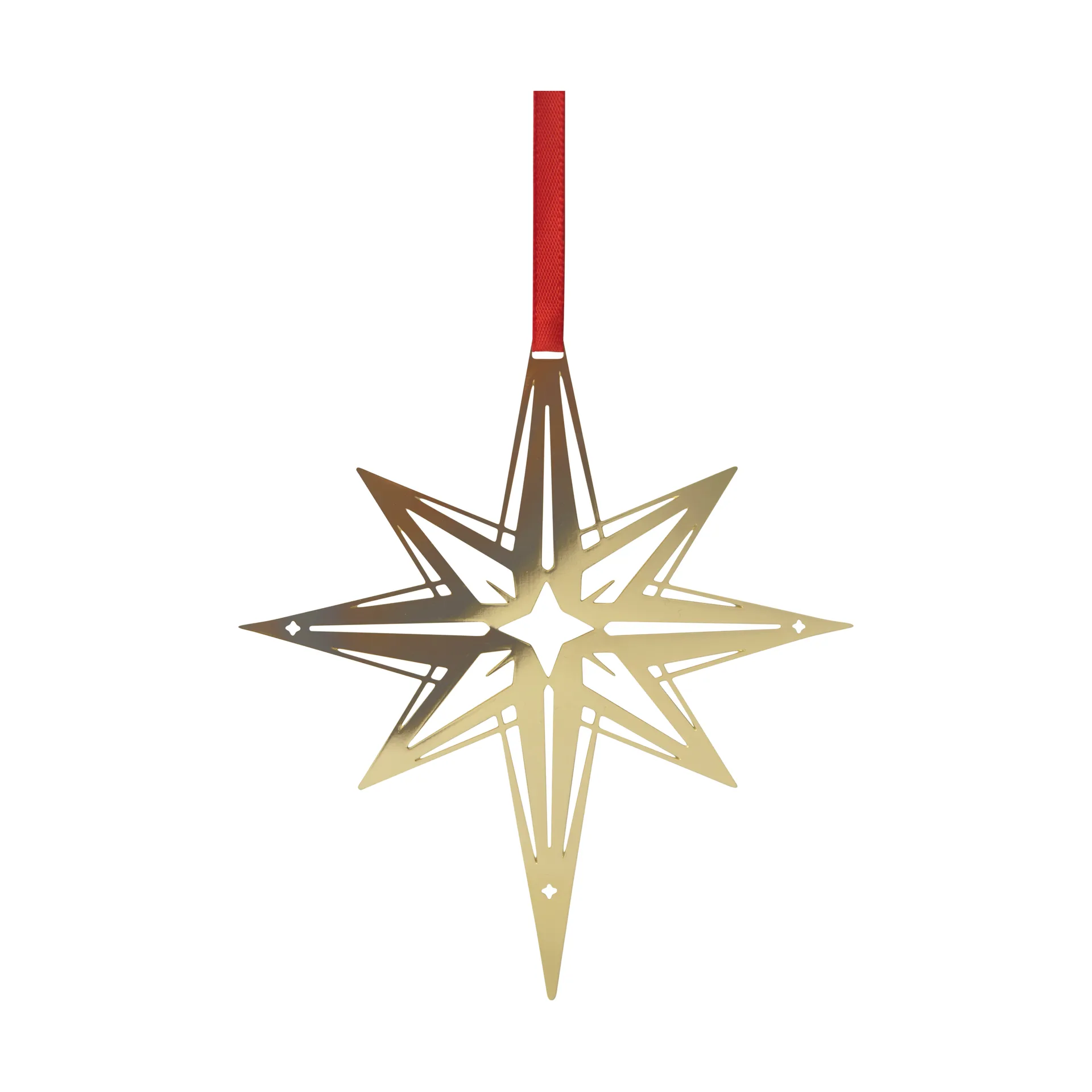 Northern Star L Weihnachtsanhänger, Gold Pluto Design