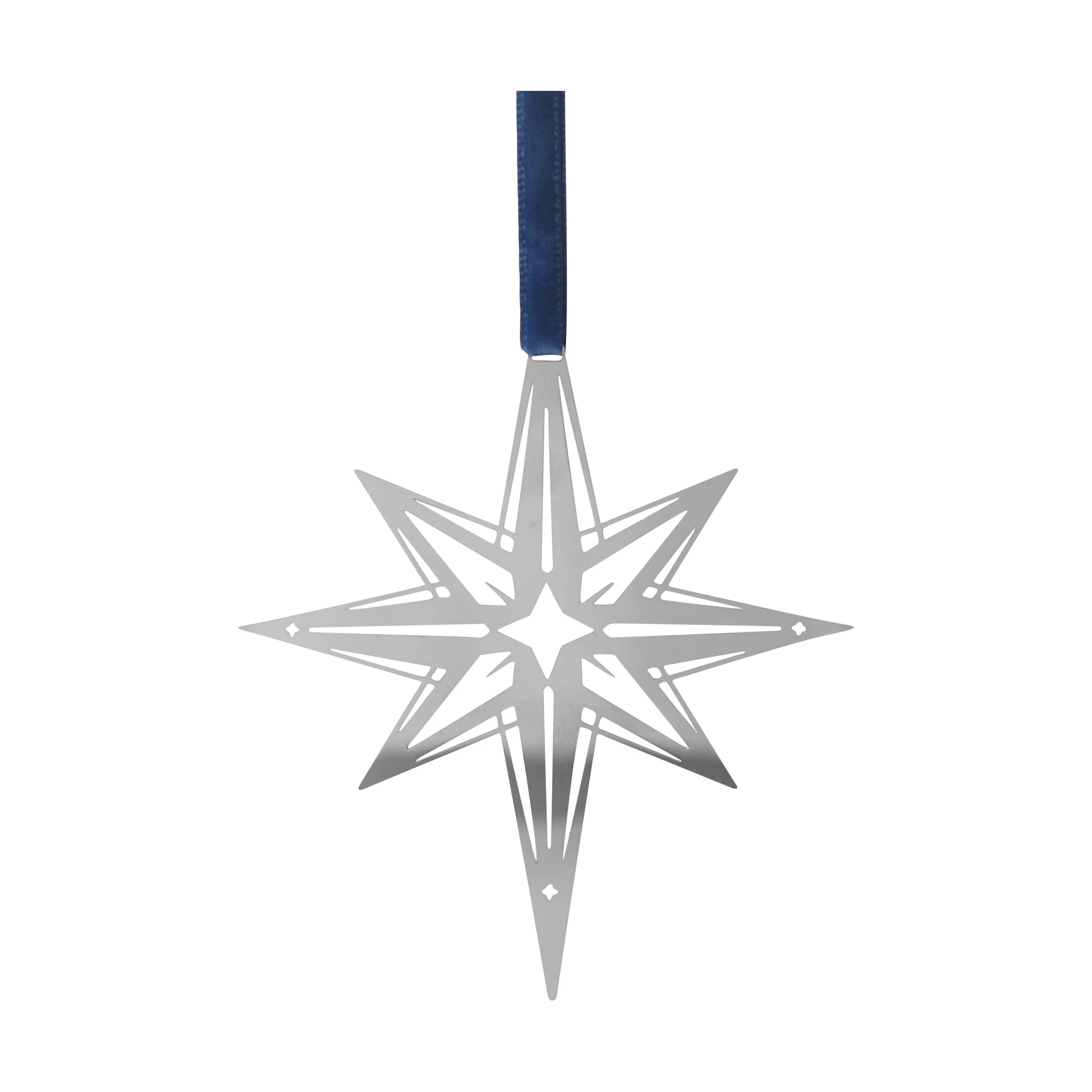 Northern Star L Weihnachtsanhänger, Silver Pluto Design
