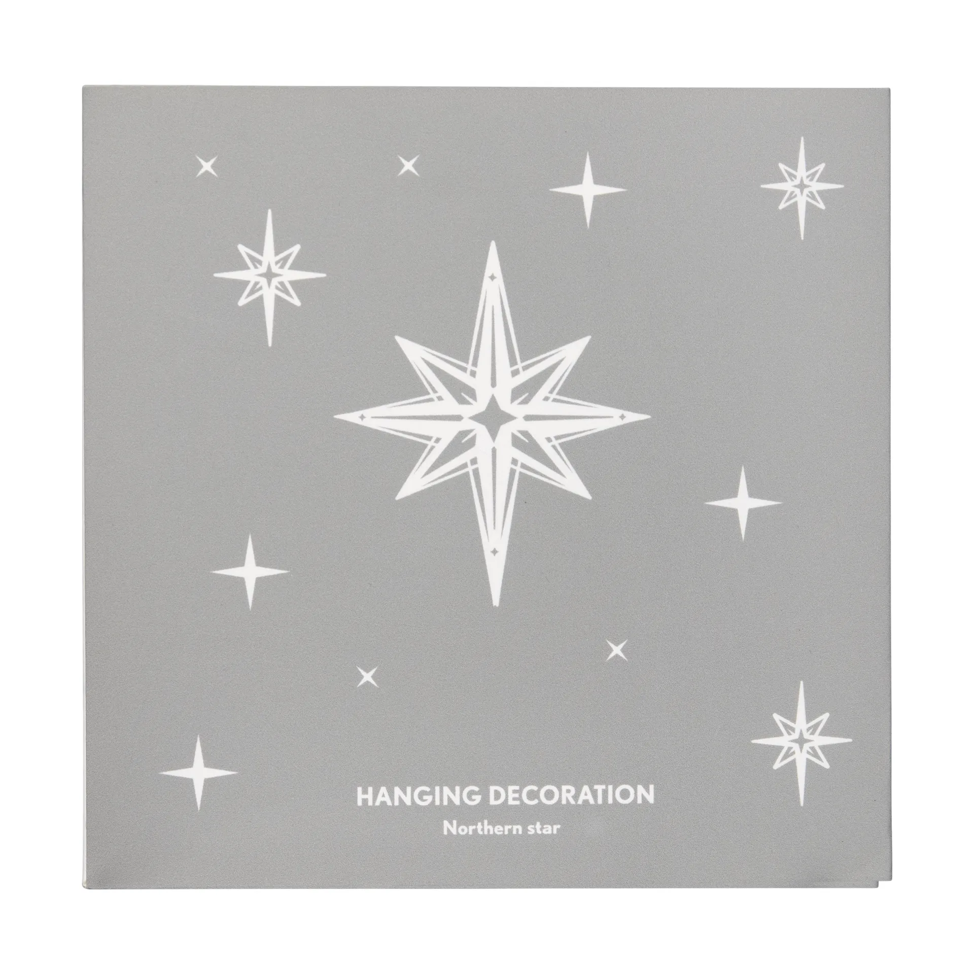 Northern Star L Weihnachtsanhänger, Silver Pluto Design