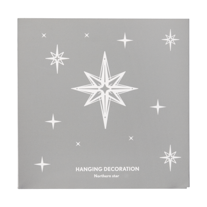 Northern Star L Weihnachtsanhänger, Silver Pluto Design
